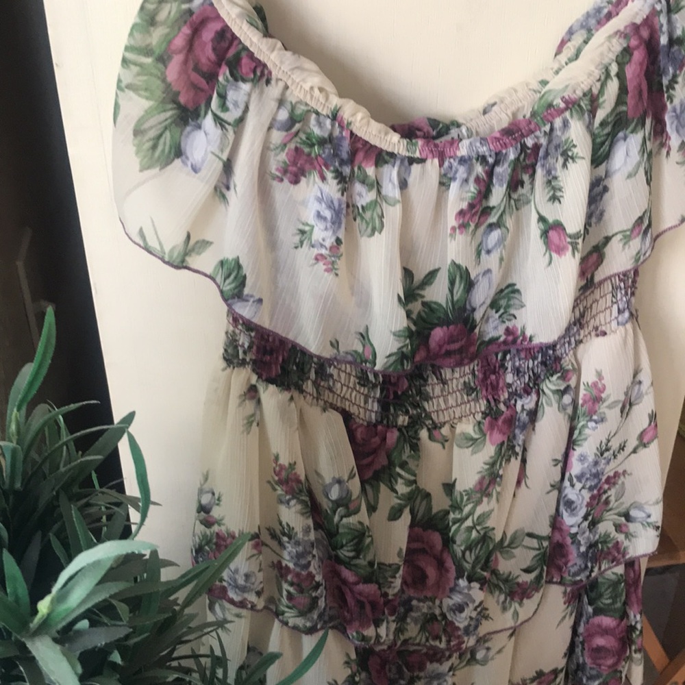 Blue Sketch Sundress - Picture 5 of 14
